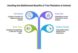 benefits of tree plantation in schools