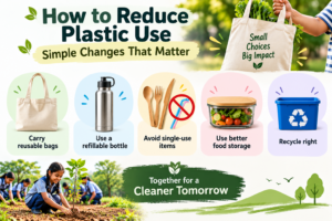 how to reduce plastic use