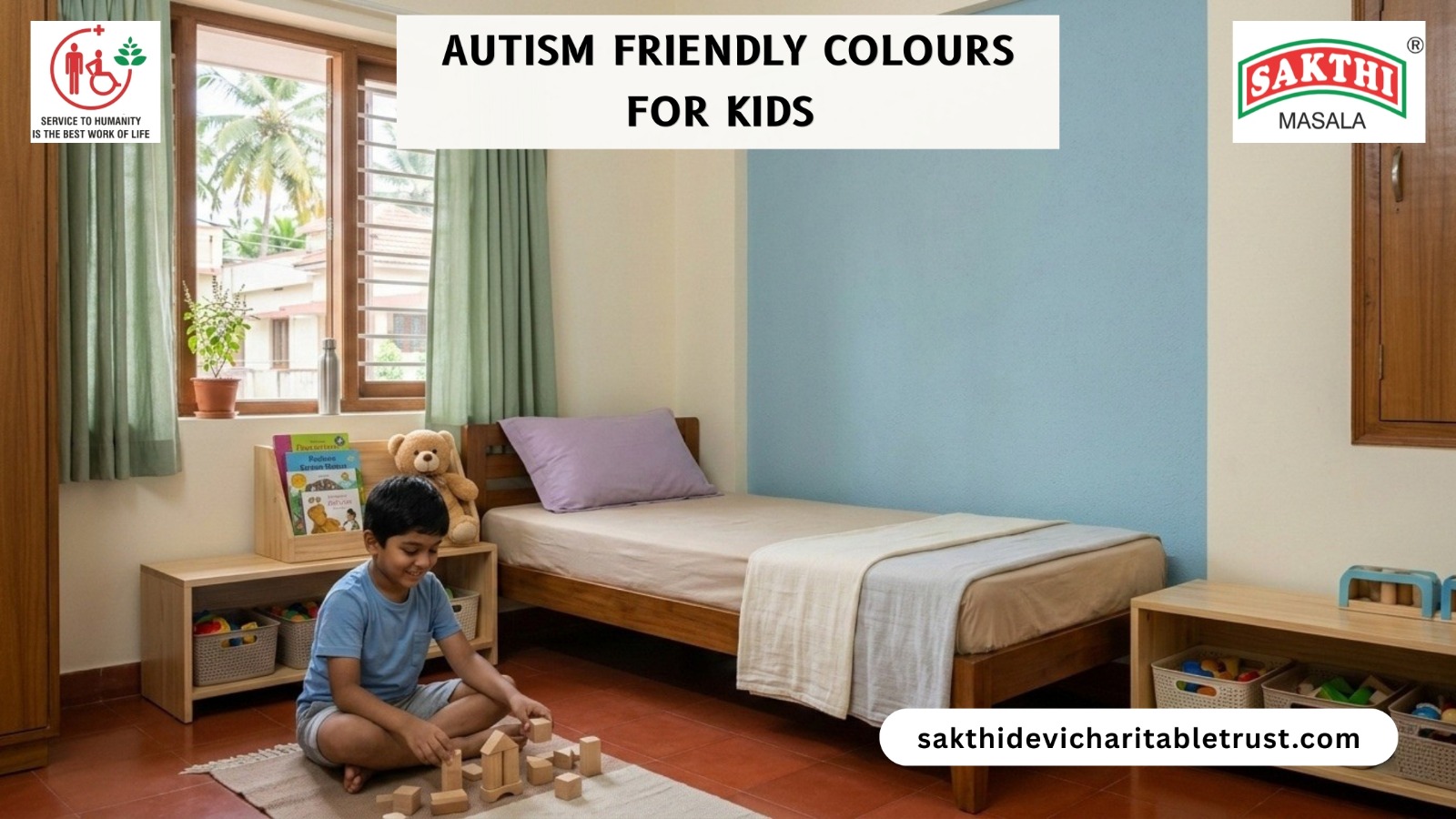 Autism friendly colours for Kids