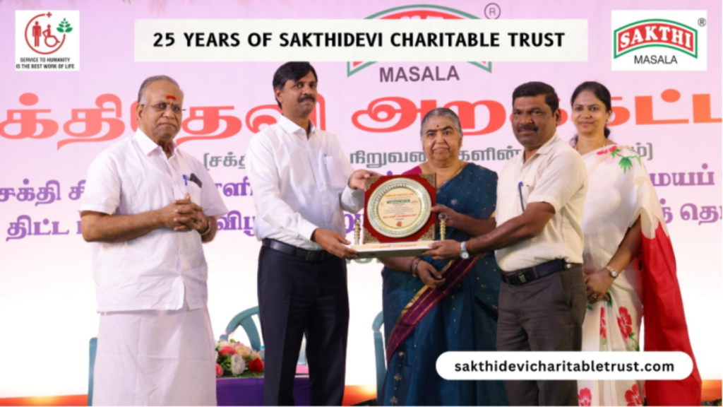 25 Years of Sakthidevi Charitable Trust: Key Milestones in Education, Health and Social Service