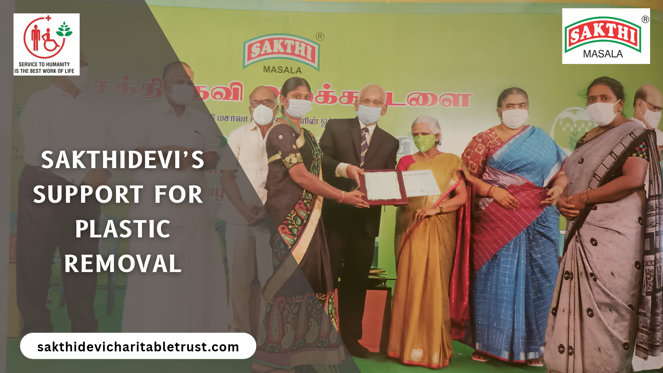 Sakthidevi’s Support for plastic removal